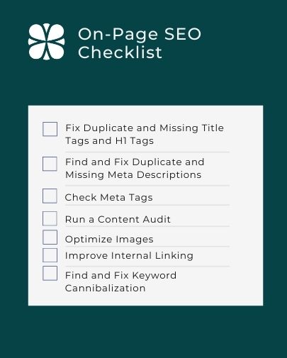 on-page seo checklist