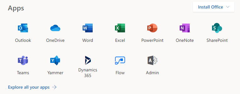 Office 365 Apps