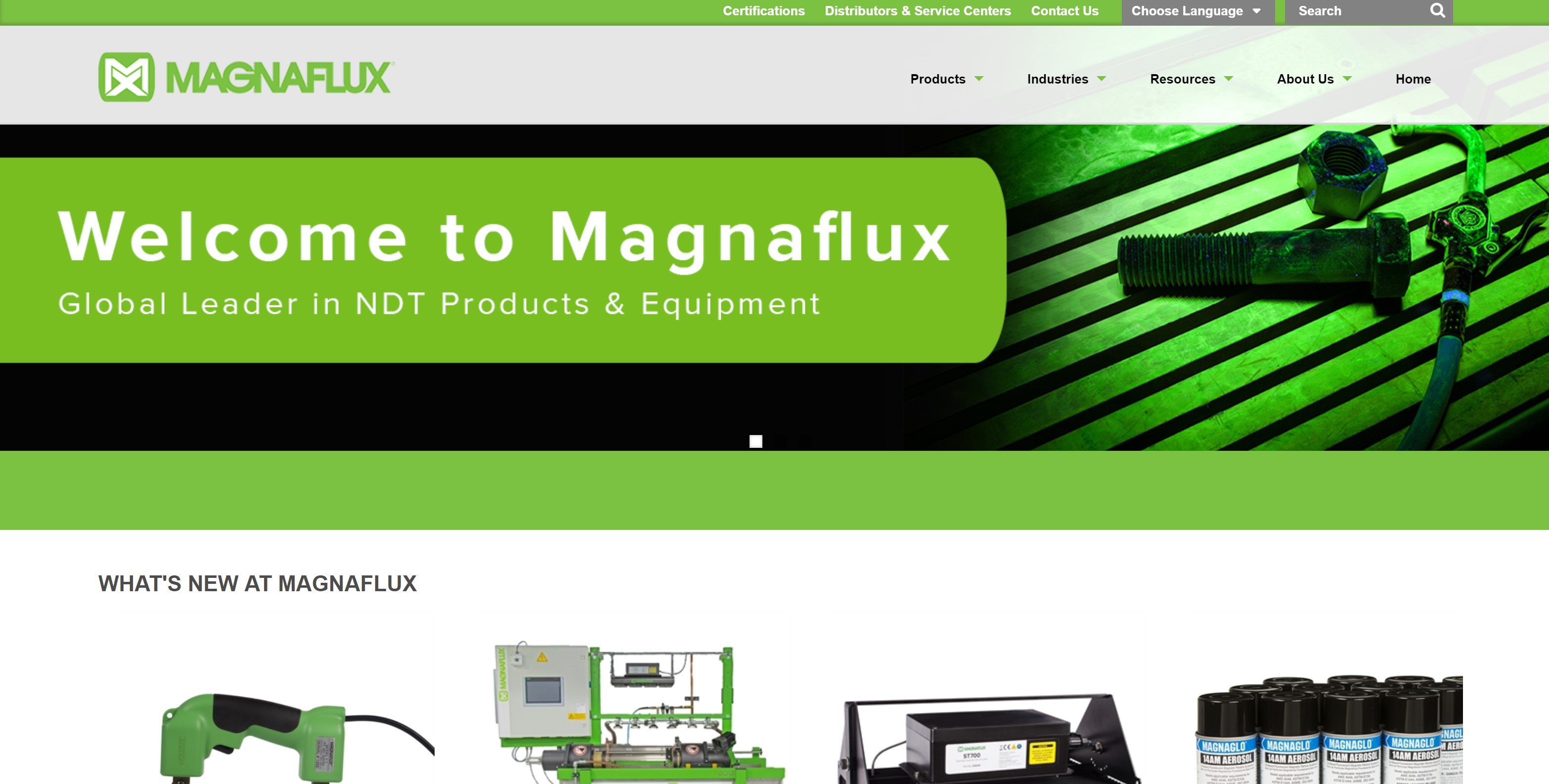 Magnaflux North American Site