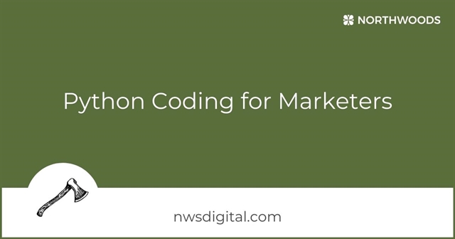 Python Coding for Marketers