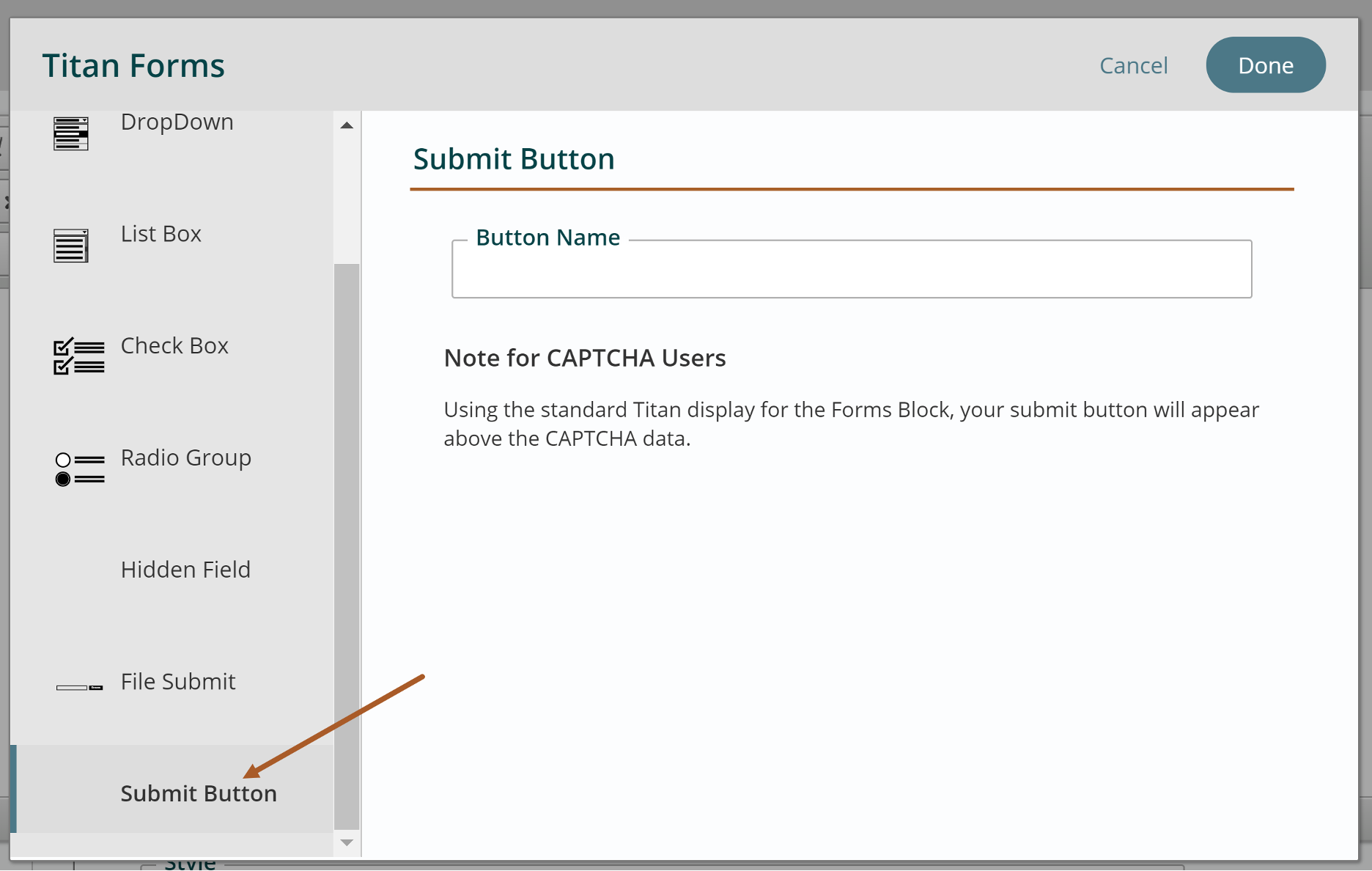 submit button forms