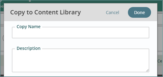 copy to content library